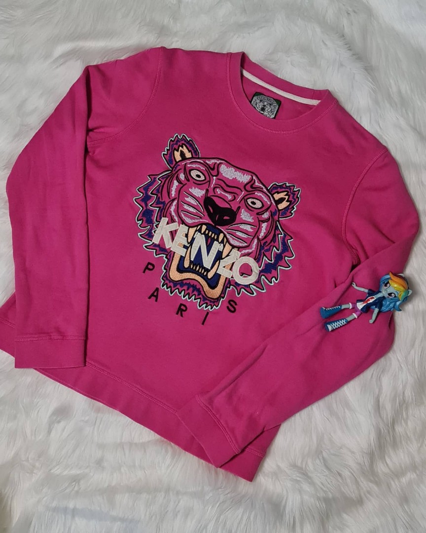 Kenzo Jungle Paris Pink Original Fesyen Wanita Pakaian Wanita