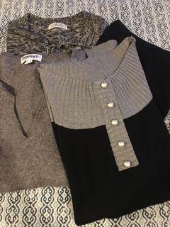 4’s Knitted blouses bundled
