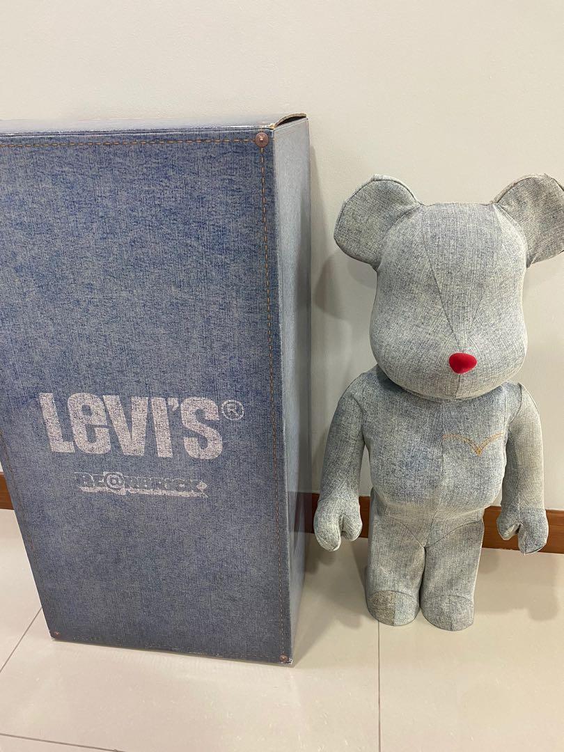 Levi's 501 Wash Denim Bearbrick - 1000%, Hobbies & Toys, Toys