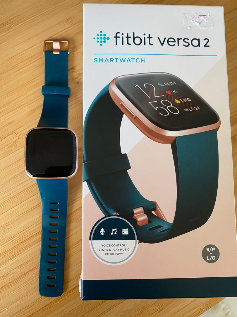 Limited Edition Fitbit Versa 2 - rose gold & emerald, Mobile ...