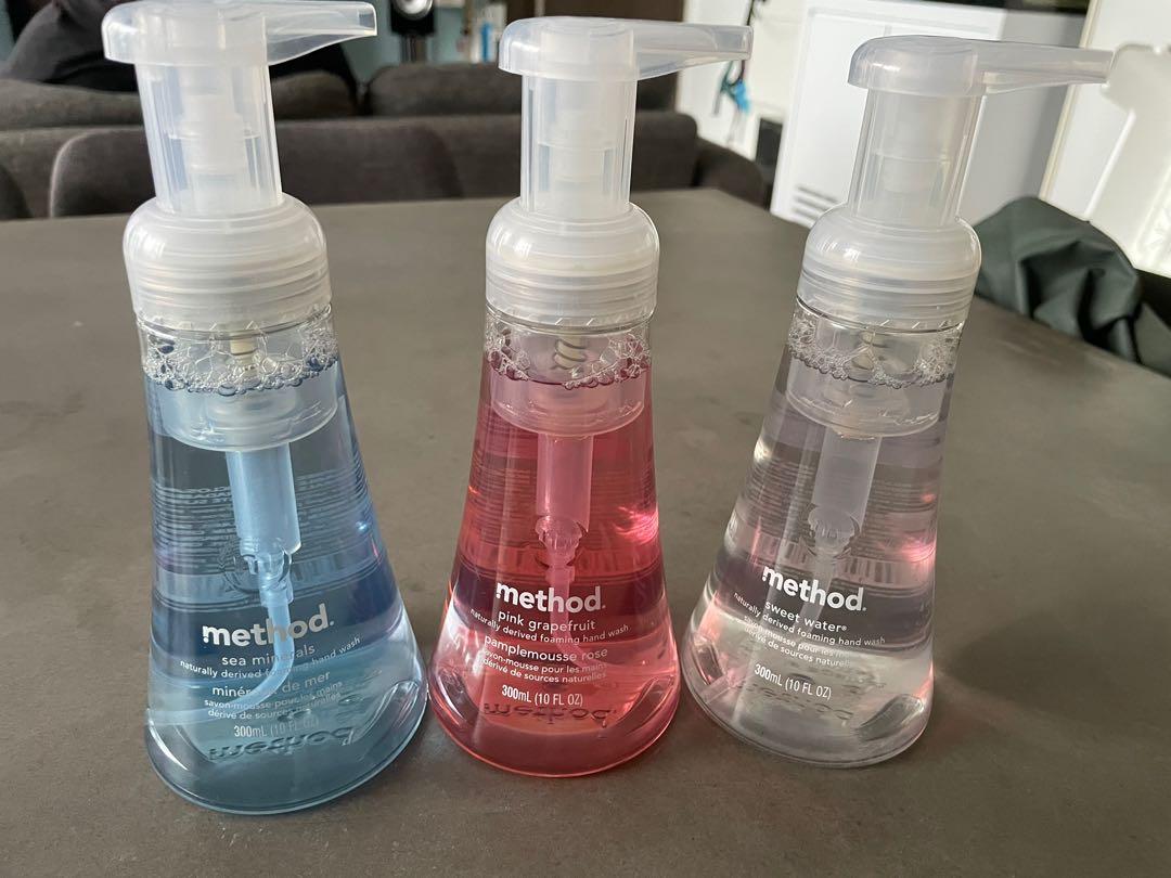 Method foaming store hand wash