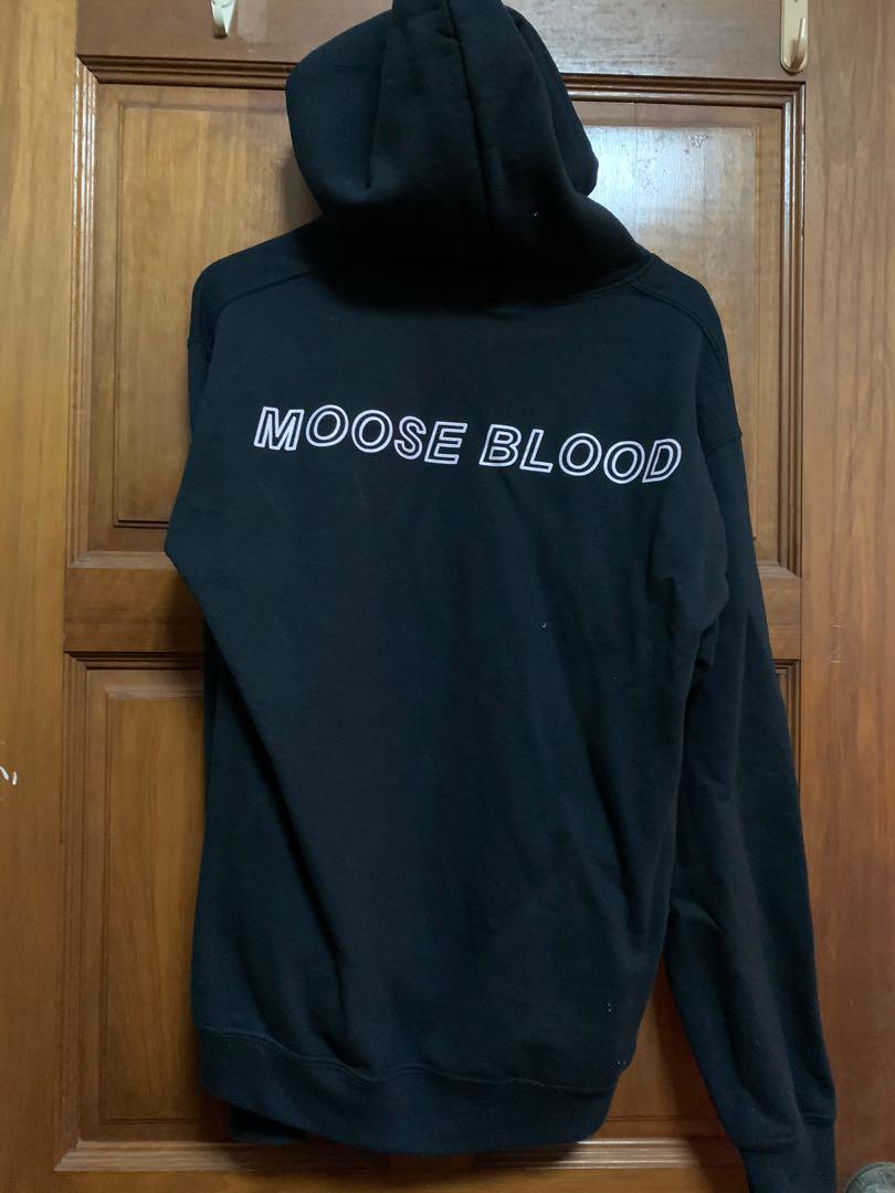 Moose Blood Black Hoodie Sz S Men s Fashion Coats Jackets and Outerwear on Carousell