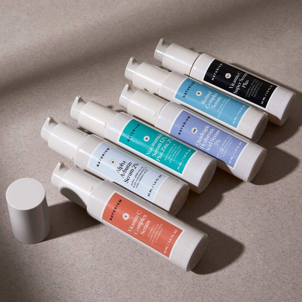 Naturium Niacinamide / Alpha Arbutin / Vitamin C / Hyaluronic / Retinol