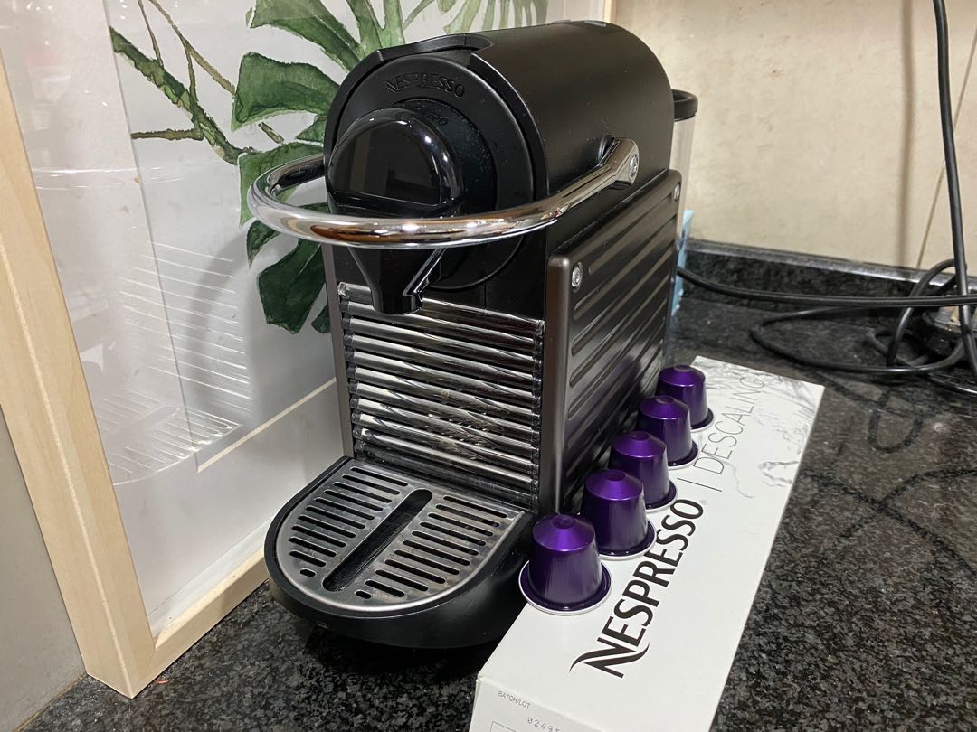 Nespresso pixie descaling, TV & Appliances, Kitchen Coffee Machines & Makers on Carousell