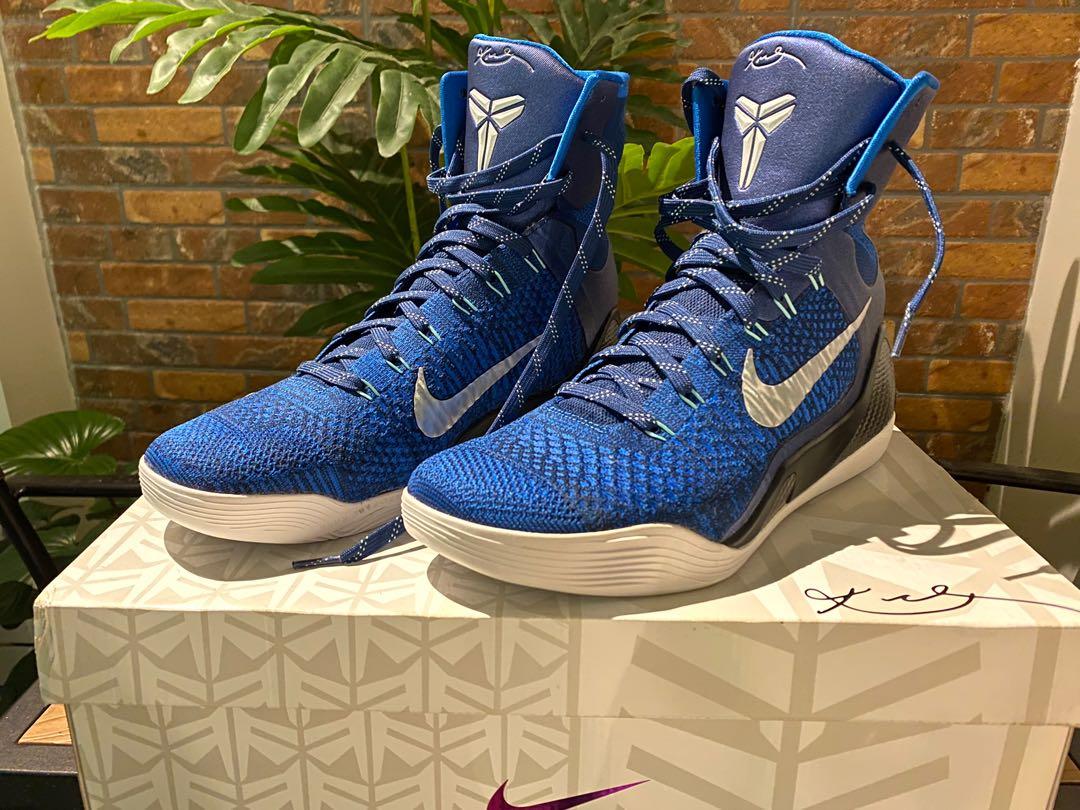 Nike Kobe 9 Elite Brave Blue “Legacy”, Men's Fashion, Footwear 