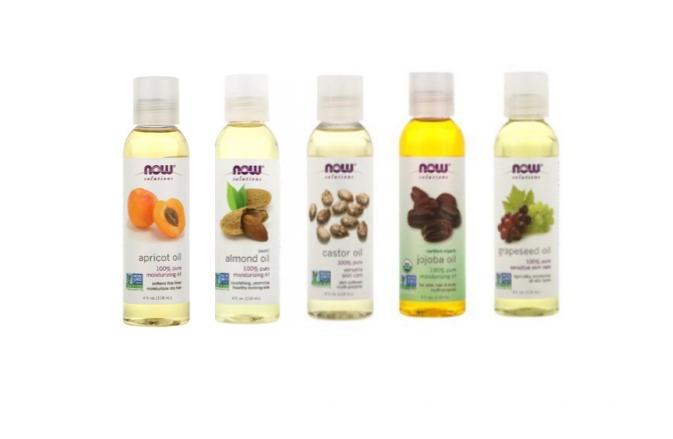 NOW Sweet Almond Apricot Castor Grapeseed Organic Jojoba Liquid Coconut  Avocado Oil Nourishing Skin Pure 118ml 473ml, Bottle UV Protected. Massage Hair  Skin Carrier Oil, Beauty & Personal Care, Bath & Body,