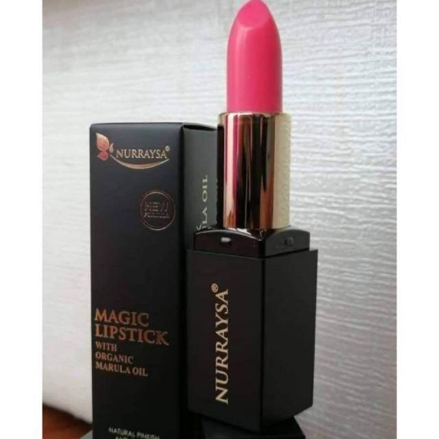 Nurraysa Magic Lipstick With Organic Marula Oil Iluvposlaju Health Beauty Makeup On Carousell