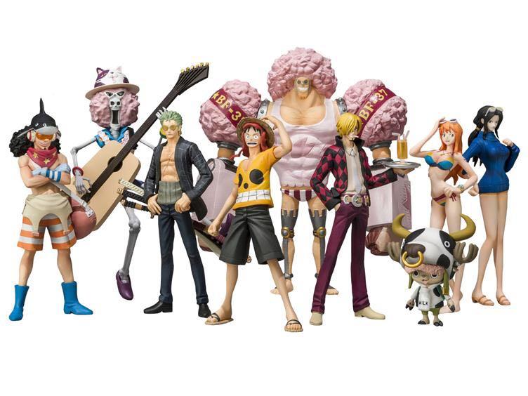 One Piece Film Z Opening Clothes Chozokeii Damashii Figure One Piece Figurine Set Figure Set Straw Hat Pirates Set Of 9 Hobbies Toys Collectibles Memorabilia Fan Merchandise On Carousell