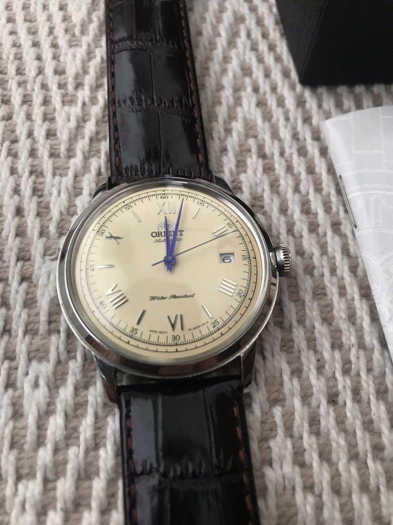 SOLD Orient Bambino FER2400CN0 Cream Dial Blue Hands 59 OFF