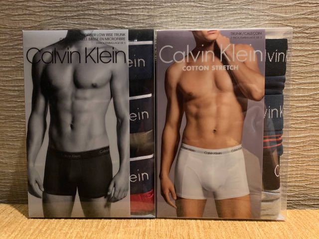 (Pre-Order) Original Calvin Klein Underwear (Box of 3), Men's Fashion,  Bottoms, New Underwear on Carousell