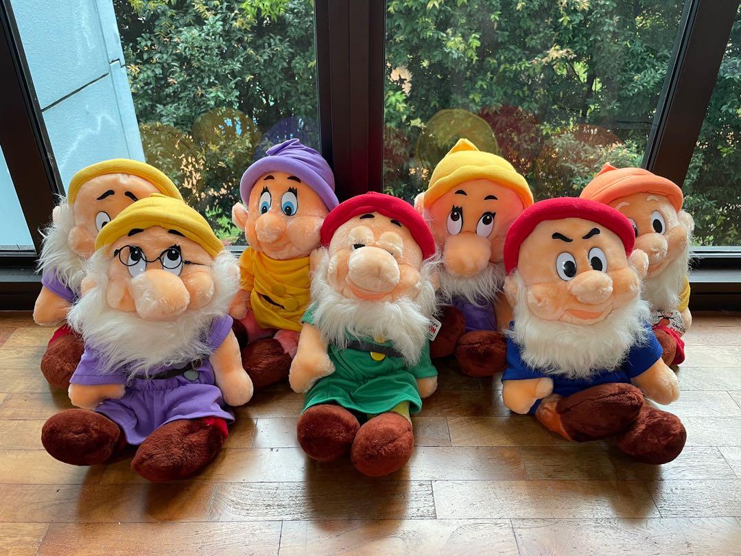 disney plush seven dwarfs