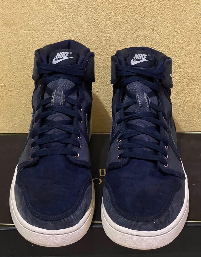 Original Nike Air Jordan 1 Retro AJKO Blue Quilted Men s Fashion
