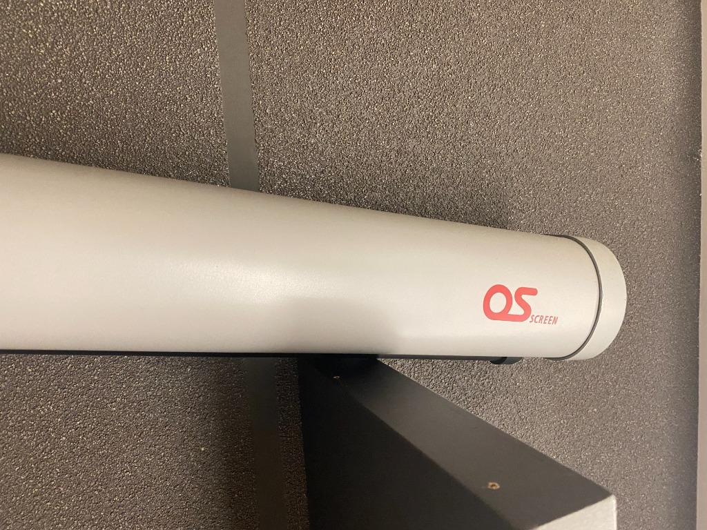 日本os Screen投影布幕 手拉式 Hdtv A1 090 16 9 Made In Japan 電腦 平板電腦 電腦周邊產品 電子屏幕 Carousell