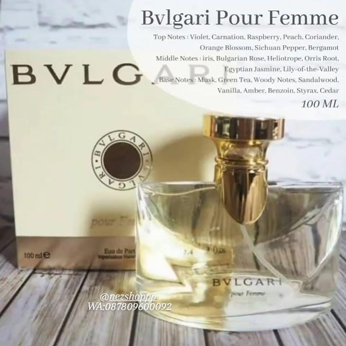 HOT Bvlgari Pour Femme Bvlgari De Parfum Wanita Bvlgari Pour