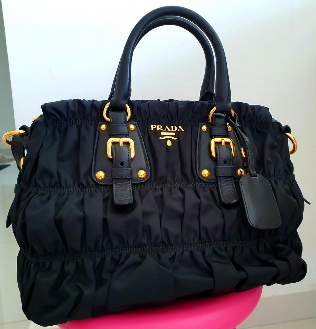 Prada tessuto gaufre bag new arrivals