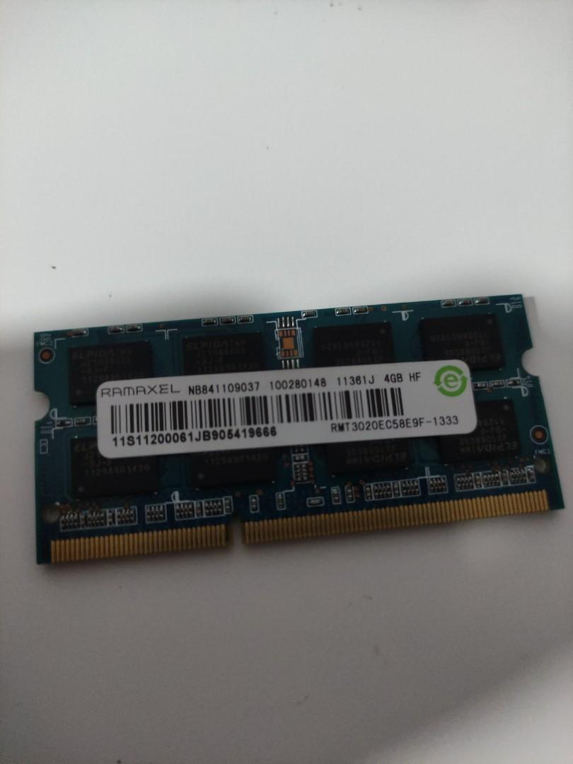 Ramaxel 4gb ddr3 ram for laptop on sale