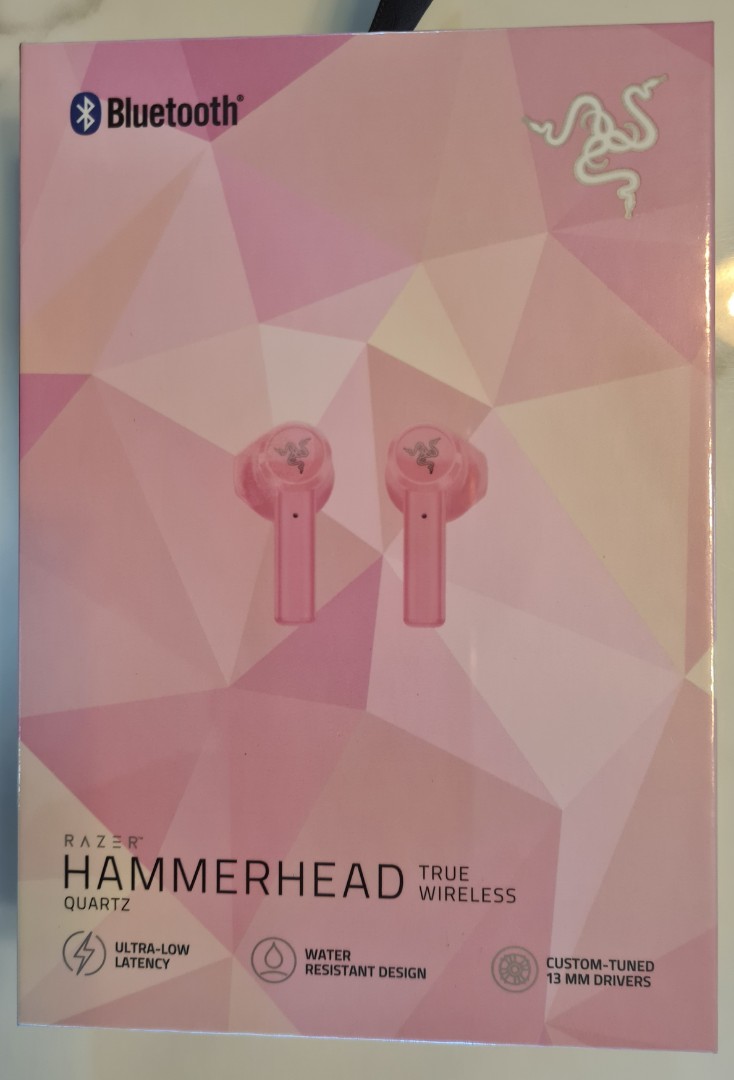 Razer hammerhead true wireless pink store