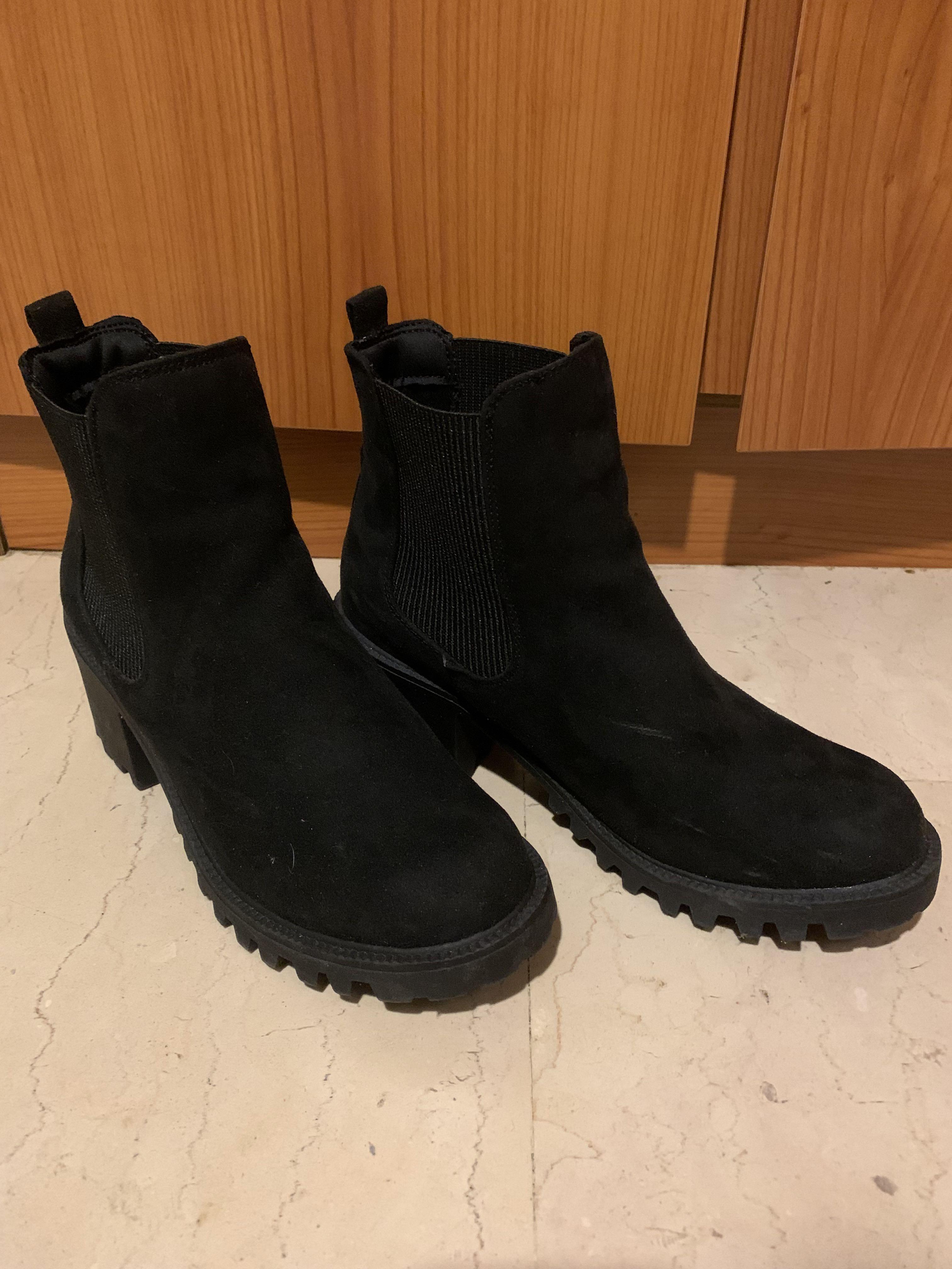 Chunky boots sales river island