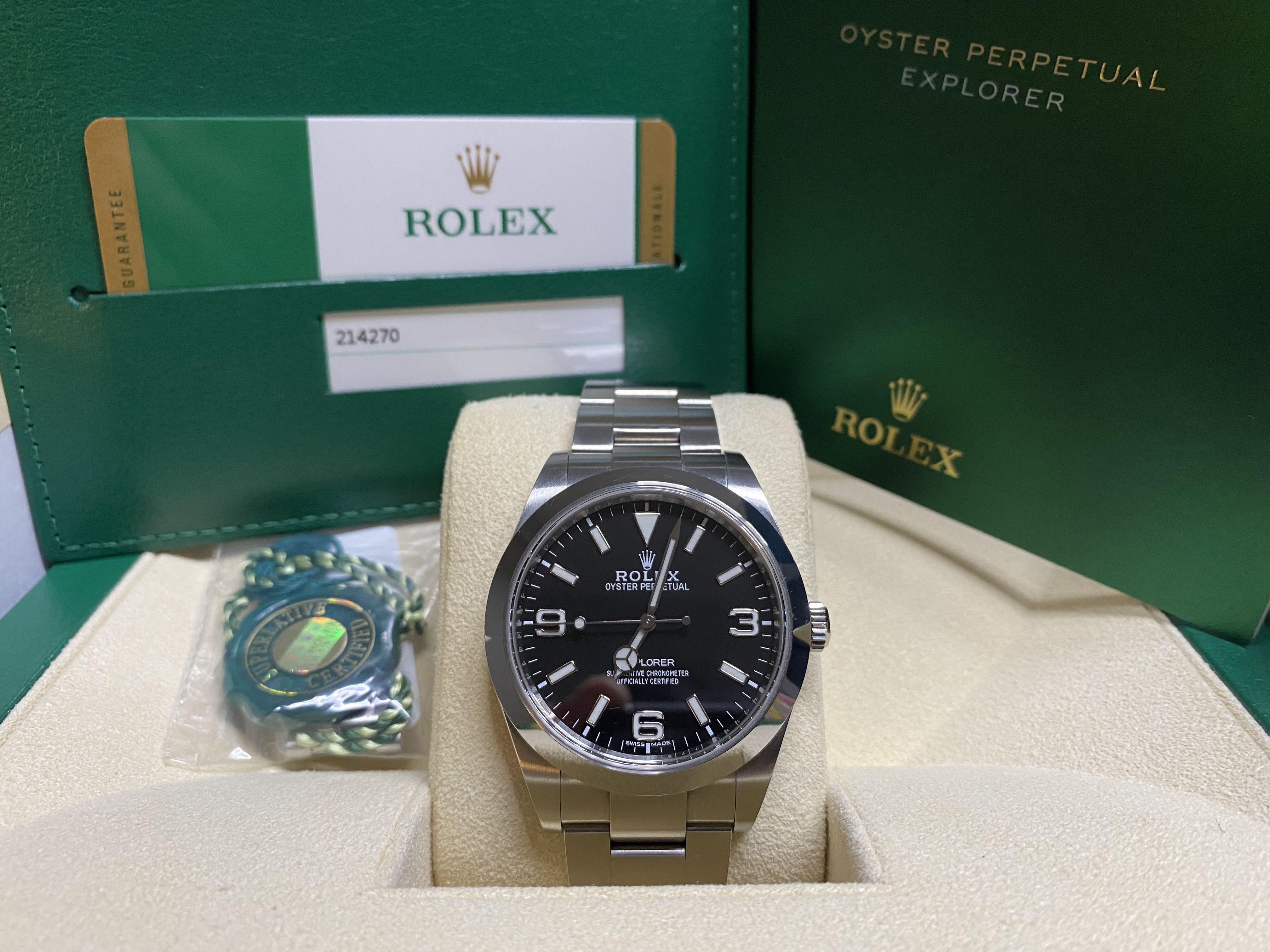 rolex explorer 2019