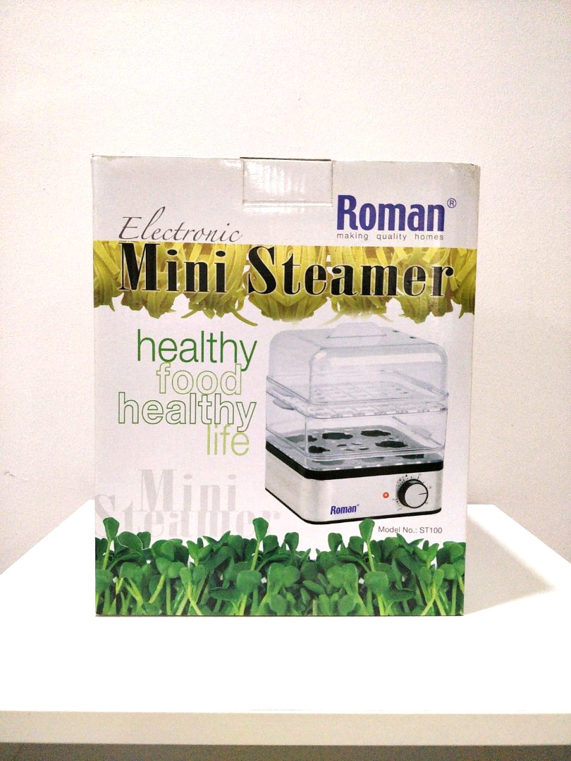 Roman Electric Mini Steamer, Furniture & Home Living, Kitchenware