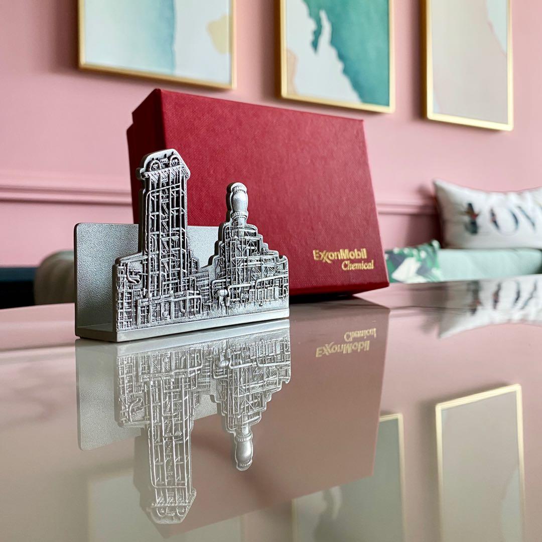 Royal Selangor Pewter Namecard Card Holder Exxonmobil Chemical Hobbies Toys Memorabilia Collectibles Vintage Collectibles On Carousell