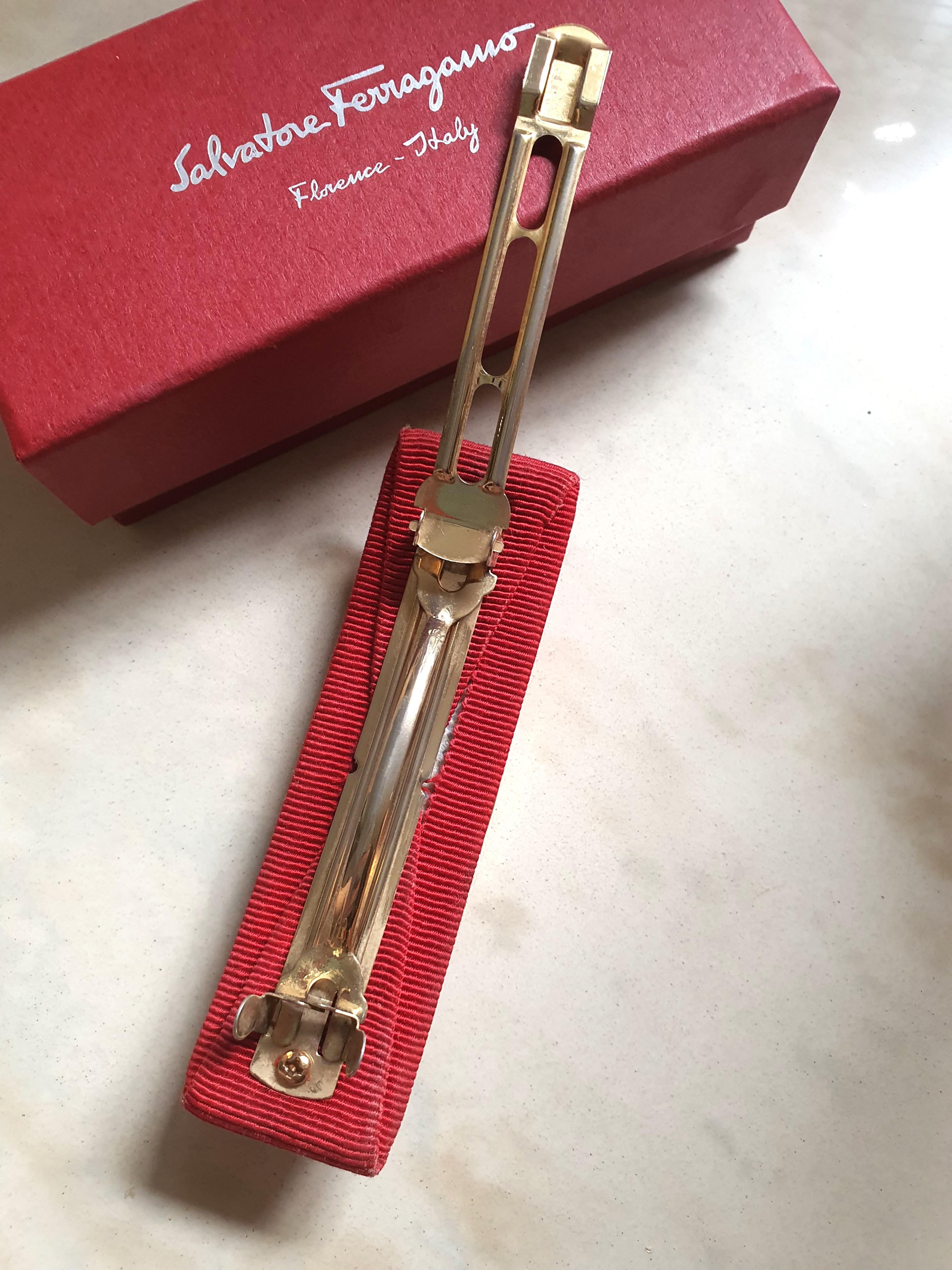 Salvatore Ferragamo Hair Clip
