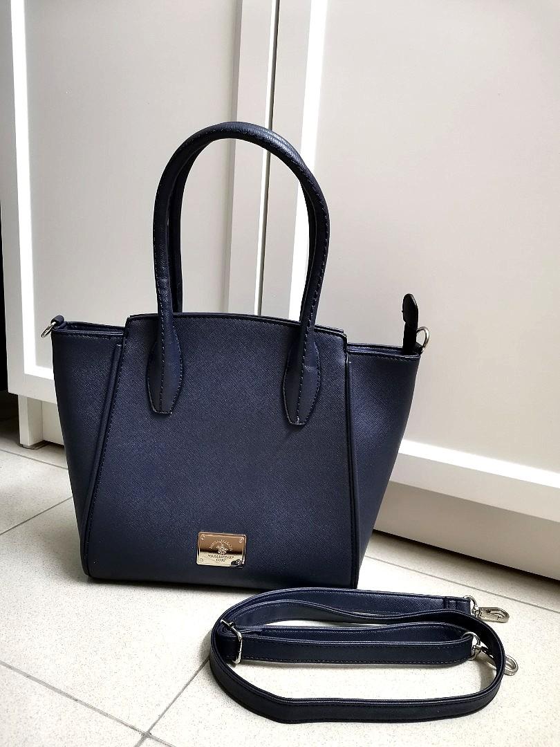 Santa Barbara Polo Racquet Club Hand bag navy blue Women s