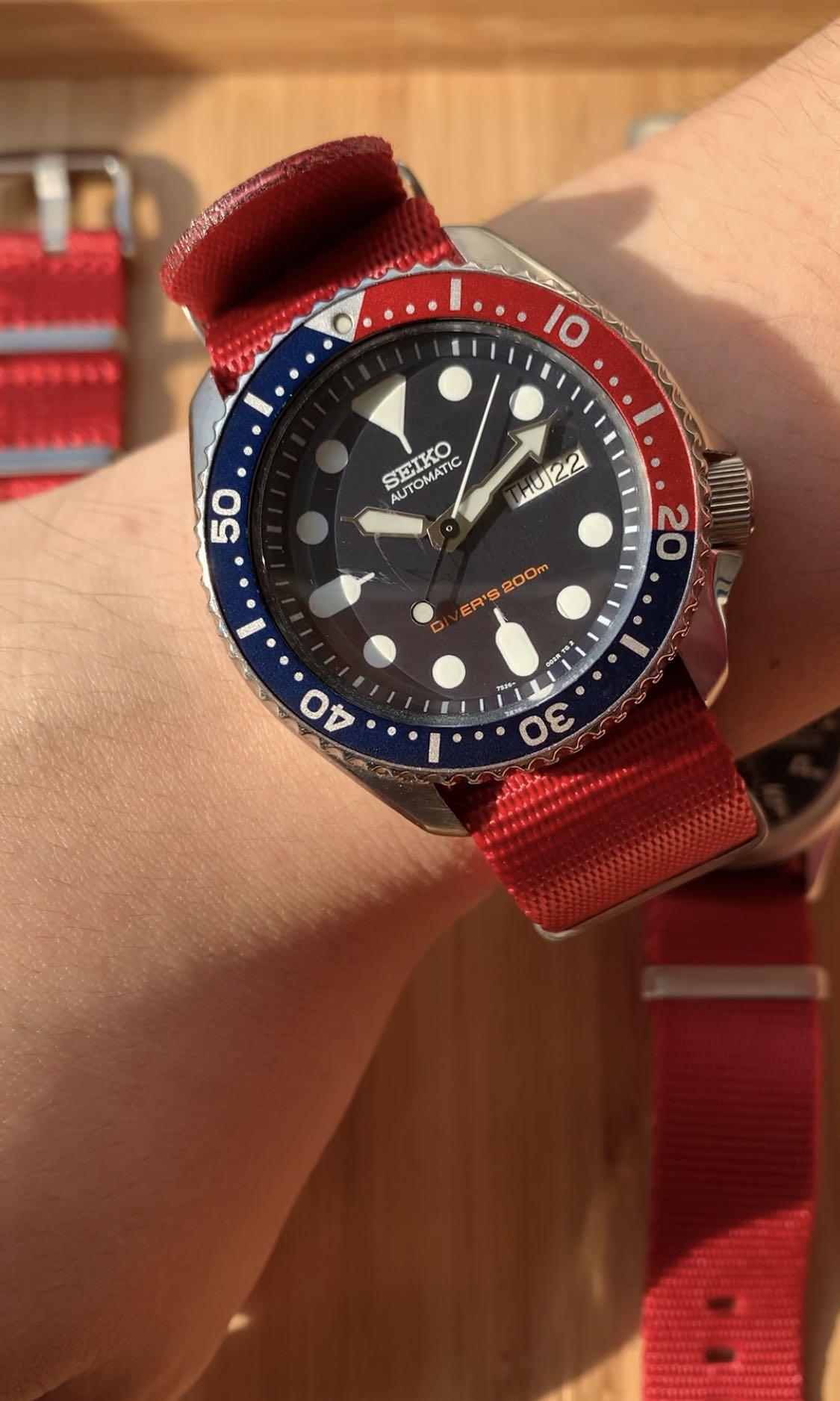 Red white blue nato strap online