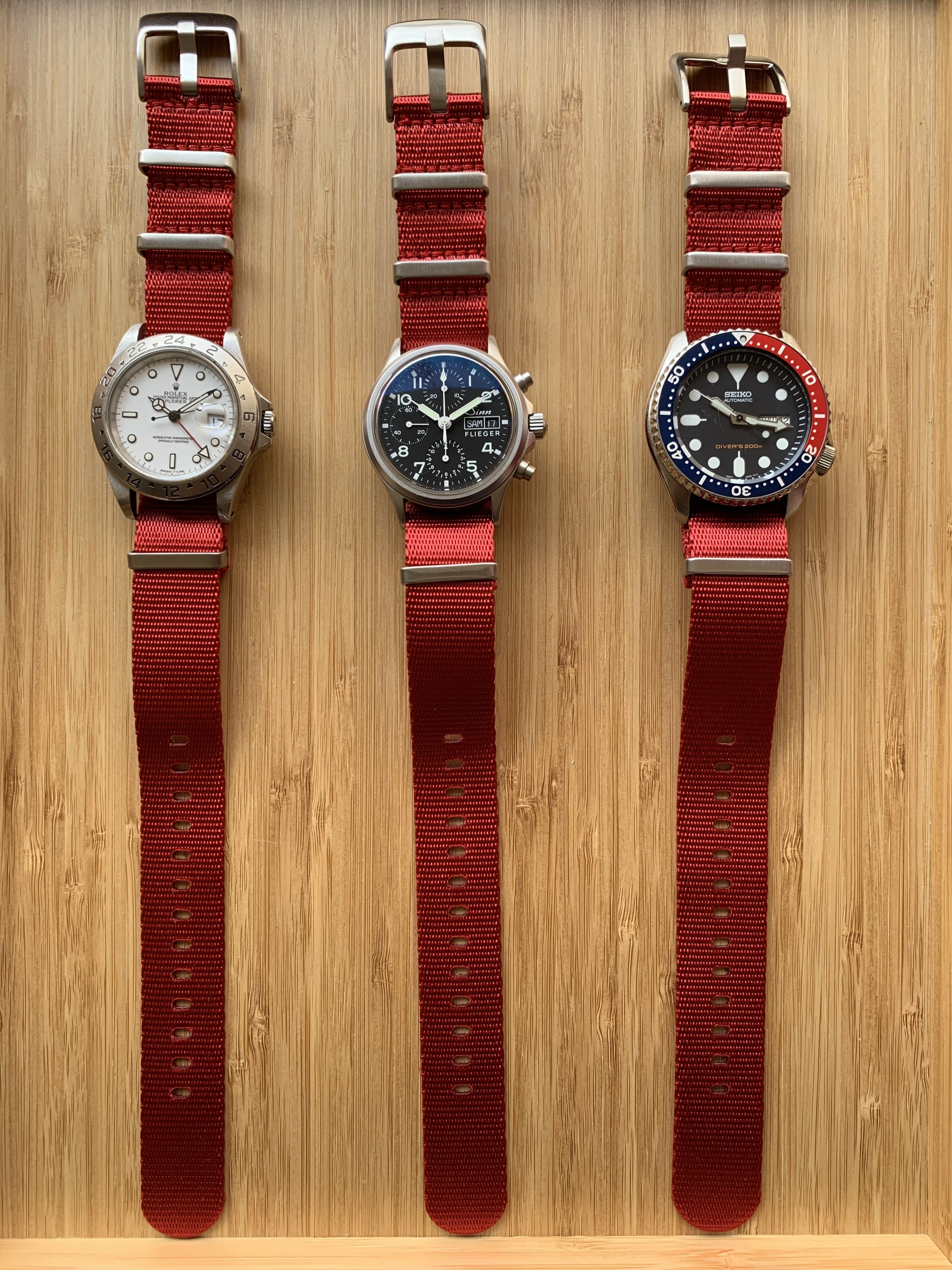 Genuine nato discount watch strap