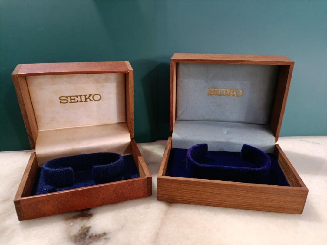 Vintage seiko watch box new arrivals