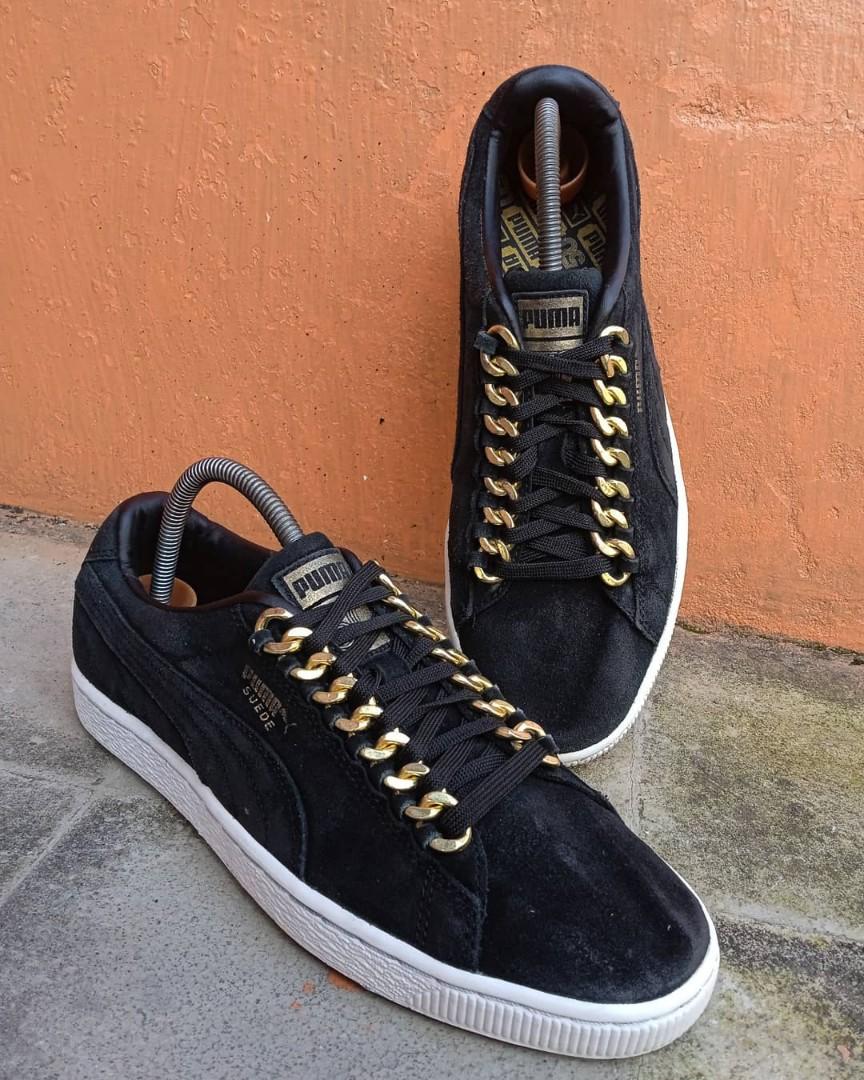 puma suede chain