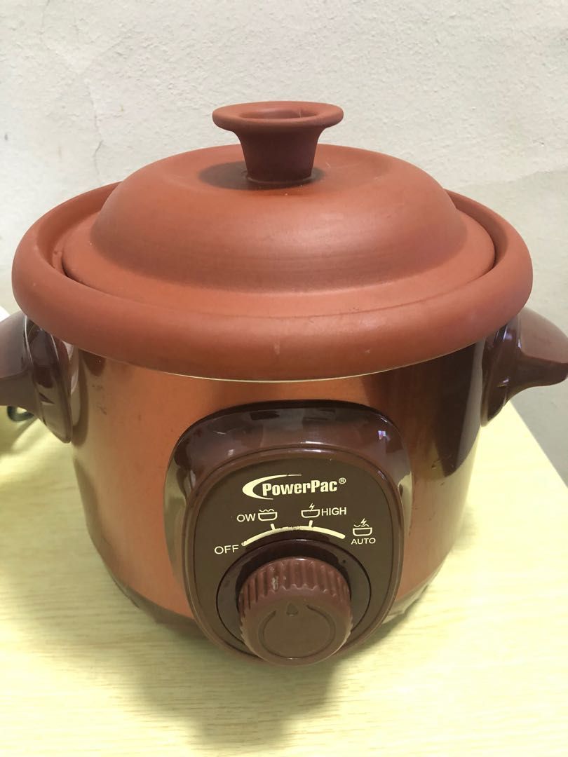Slow Cooker with Ceramic Pot, TV & Home Appliances, Kitchen Appliances