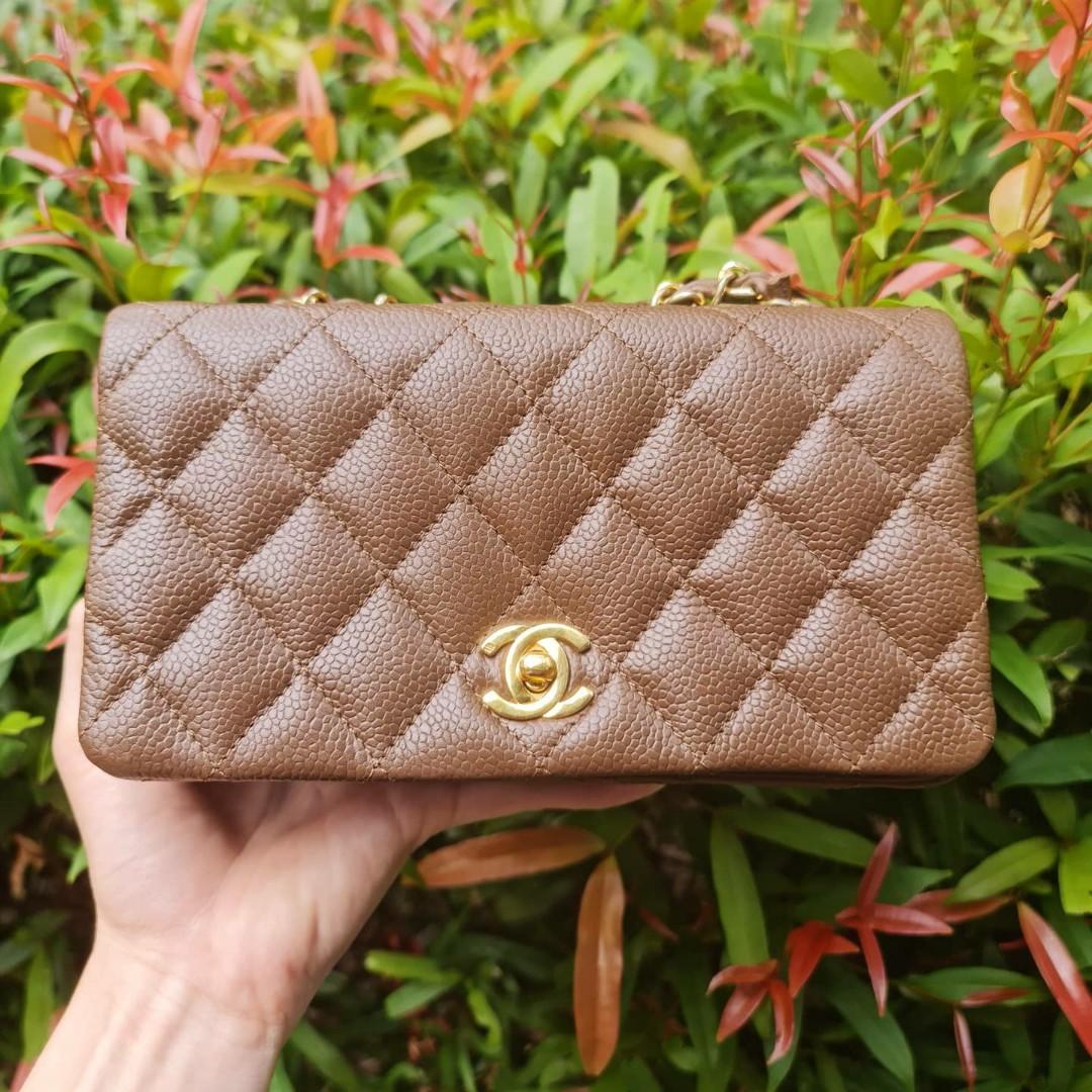 SOLD on IG] Chanel Vintage Mini Full Flap caviar in Tan color, Women's  Fashion, Bags & Wallets, Cross-body Bags on Carousell