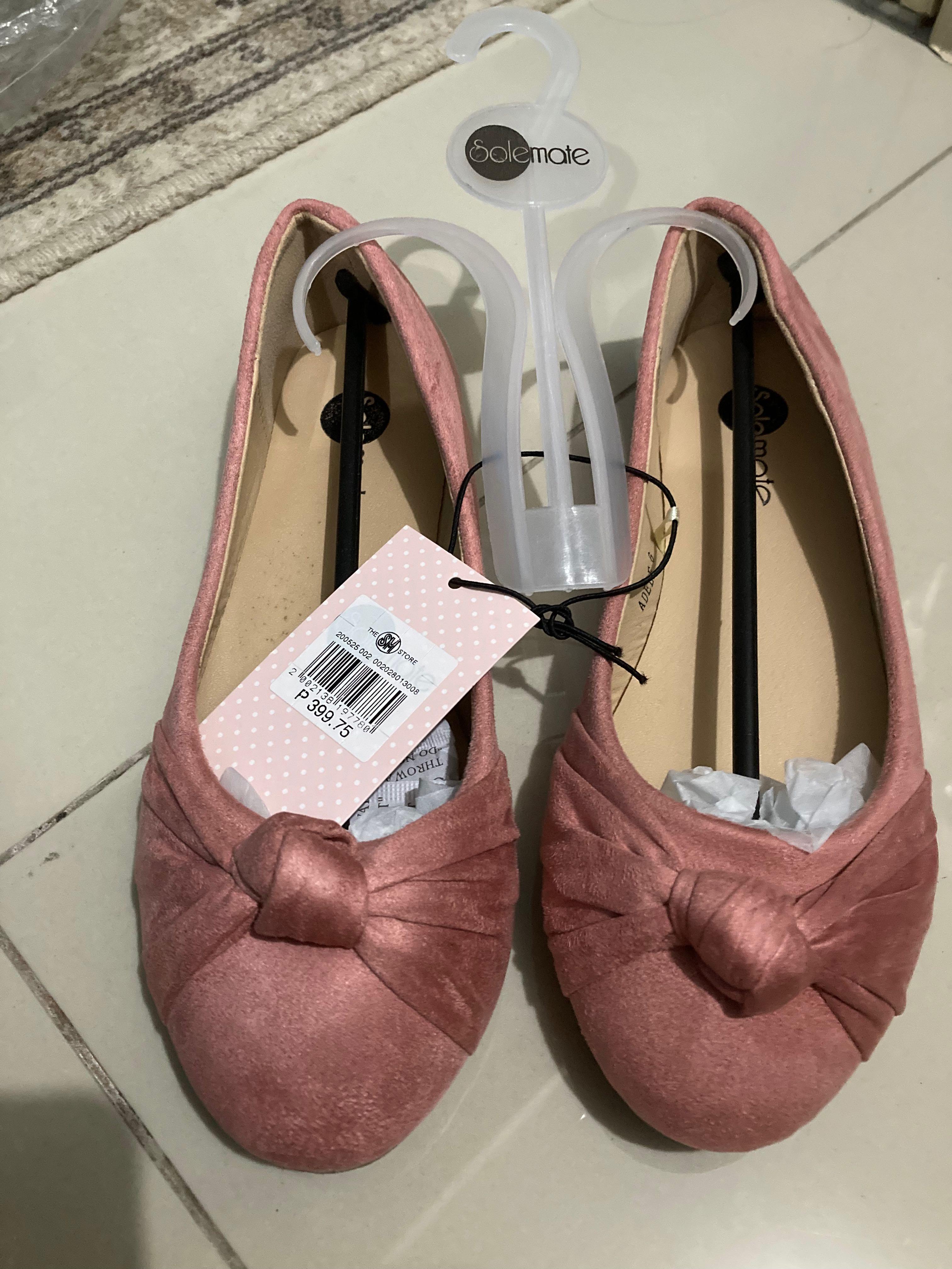 Solemate pink doll shoes