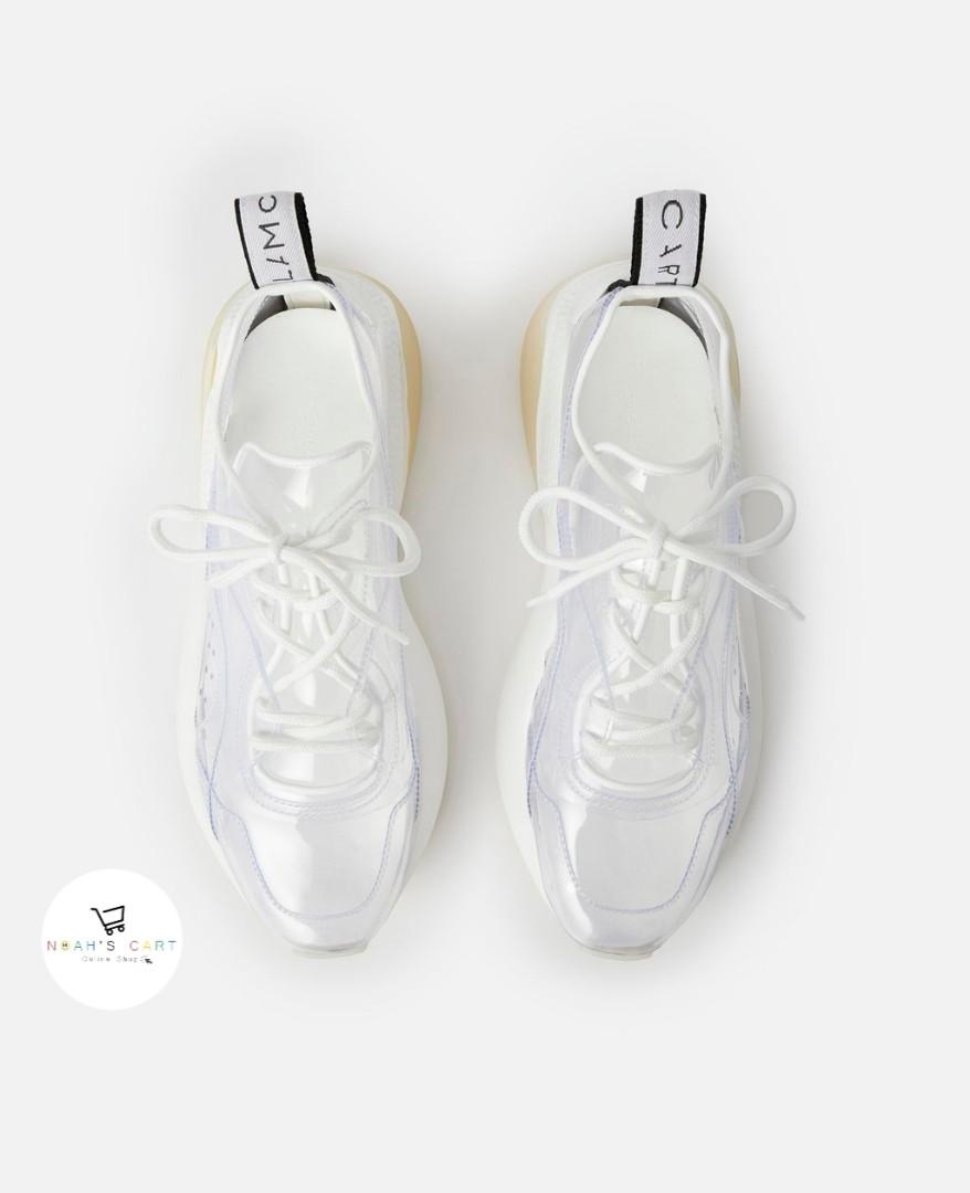 Stella mccartney cheap clear sneakers