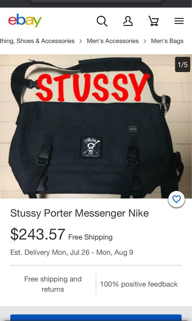 stussy × PORTER × Neroli × MINOTAUR バッグ - メッセンジャーバッグ