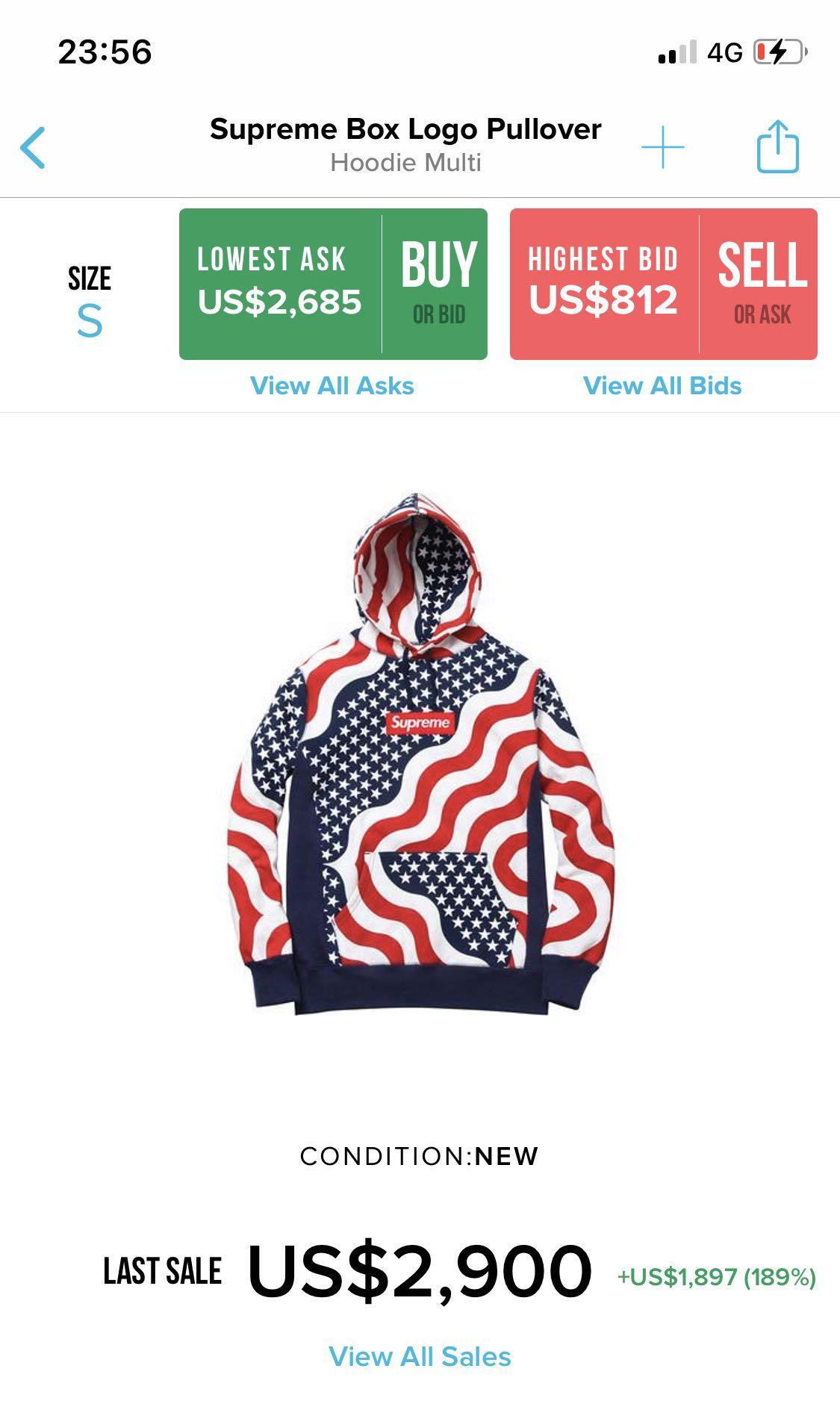 Supreme hoodie american flag hot sale