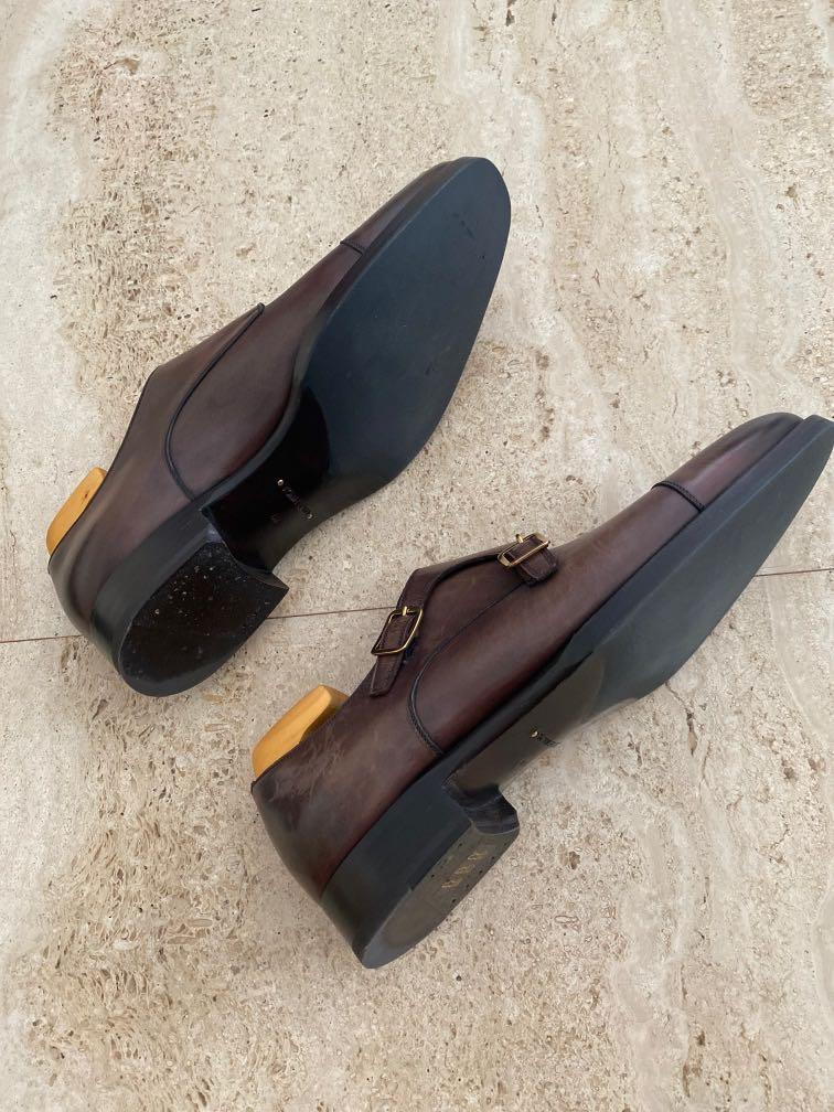 Tom Ford Elkan Double-Strap Monk Shoes - Like New, Men'S Fashion, Footwear,  Dress Shoes On Carousell