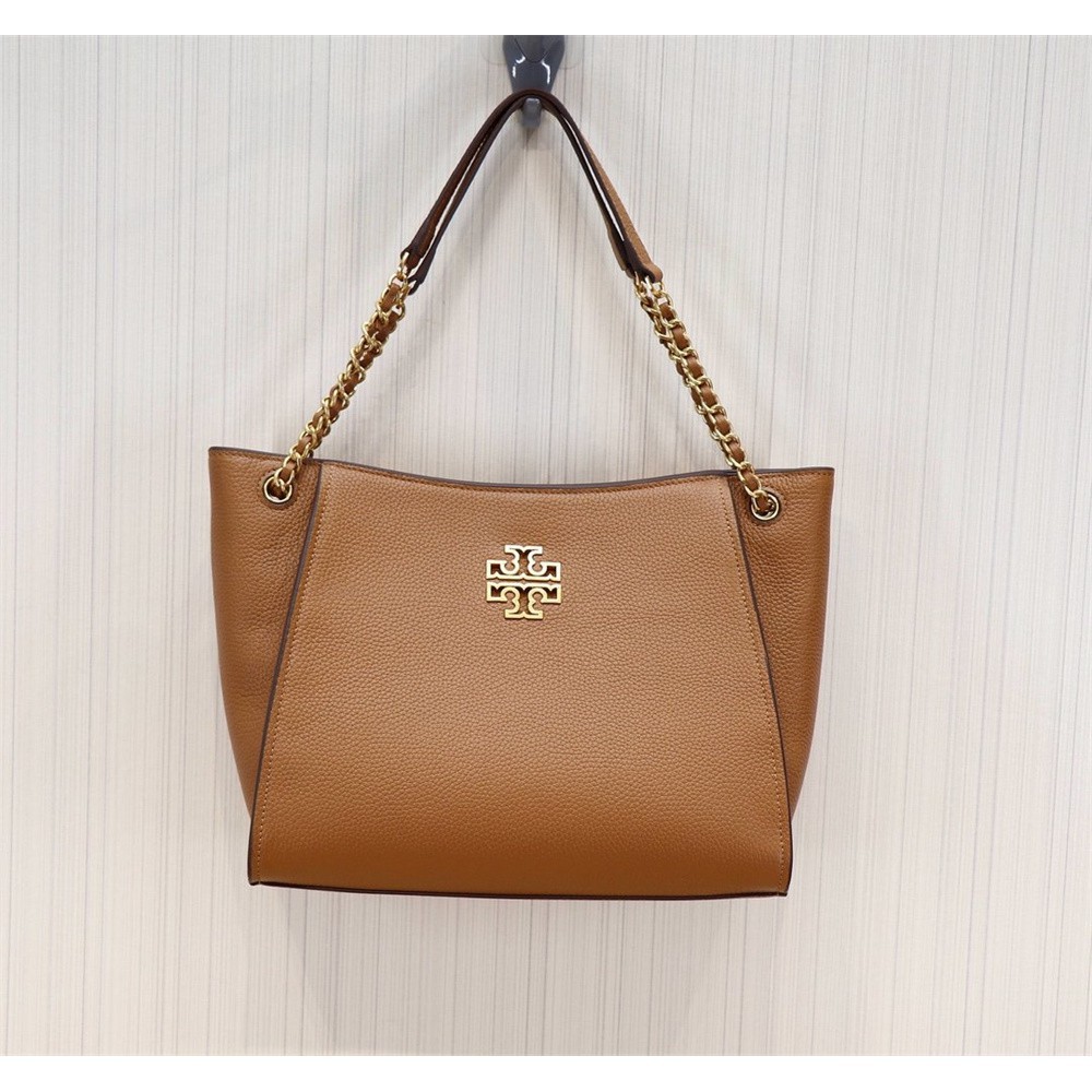 Tory Burch Britten Small Slouchy Leather Tote Bag, Women's Fashion, Bags &  Wallets, Purses & Pouches on Carousell
