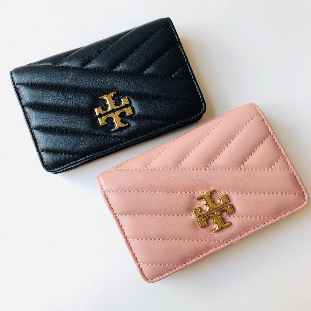 Kira chevron medium outlet slim wallet