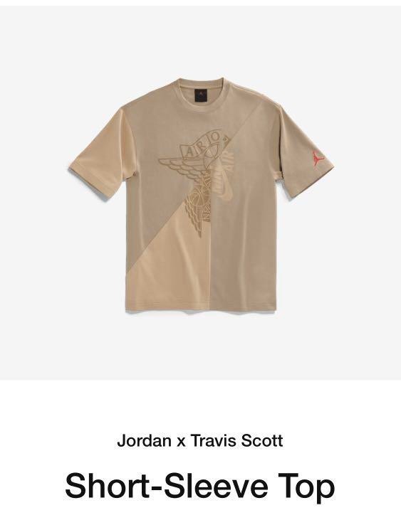 Travis Scott Cactus Jack x Jordan T-Shirt Khaki/Desert, Men's