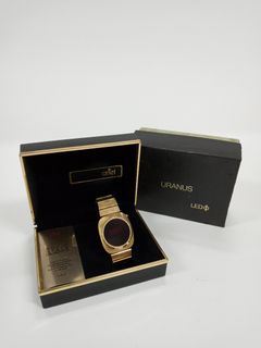 Uranus led watch space age vintage