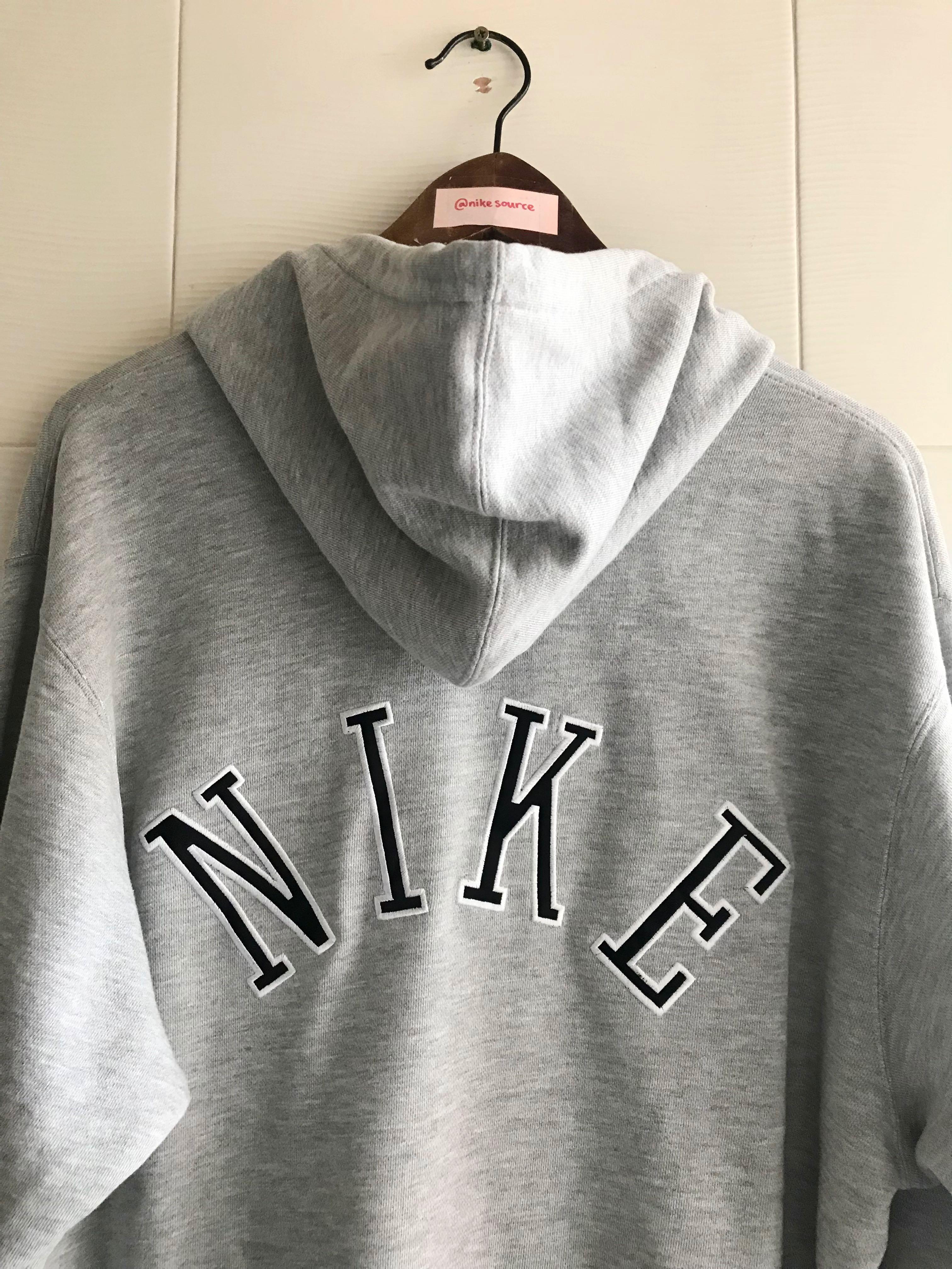 Vintage 90s Nike spellout hoodie vtg 