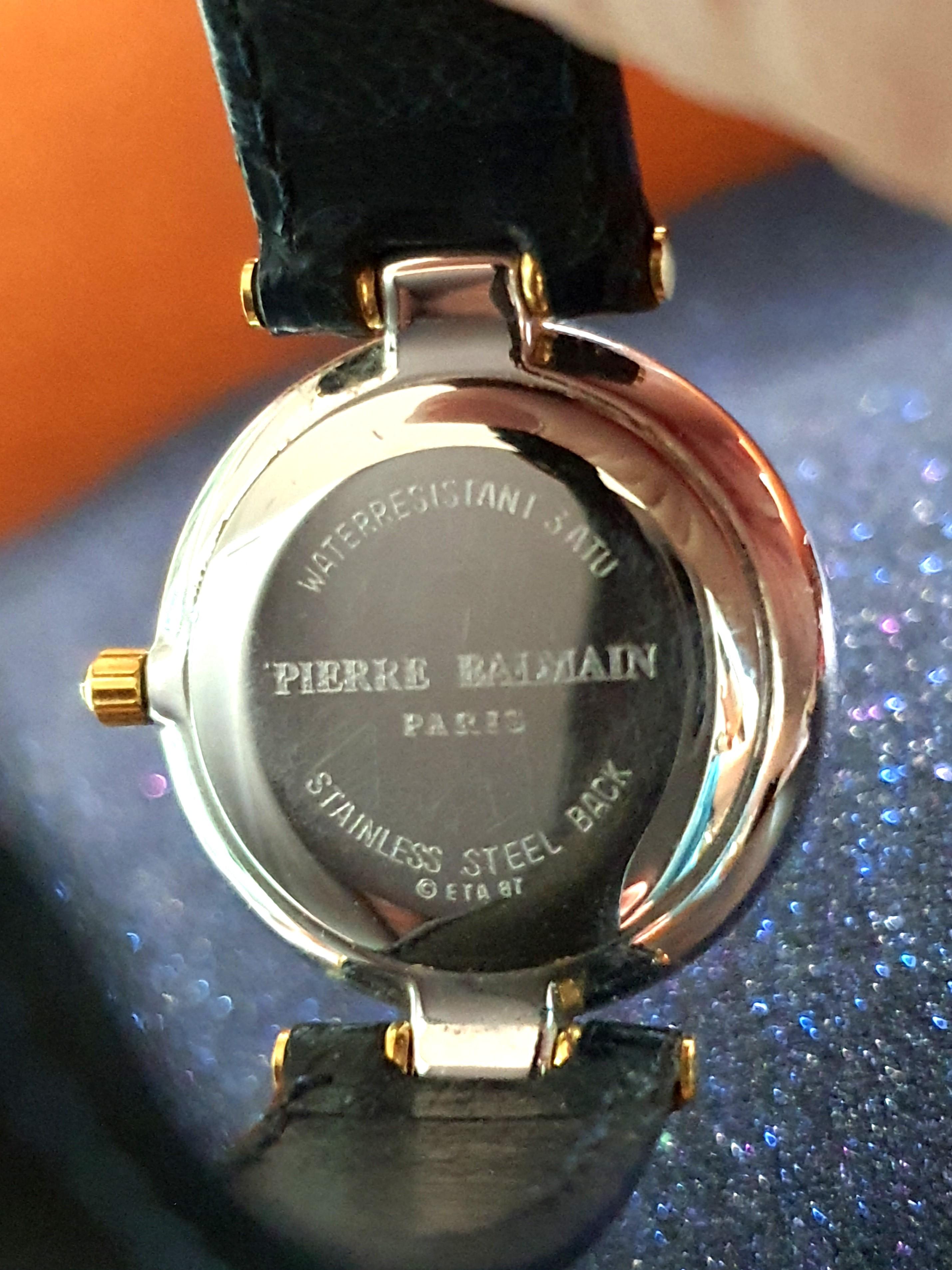 Pierre balmain watches swiss made hotsell