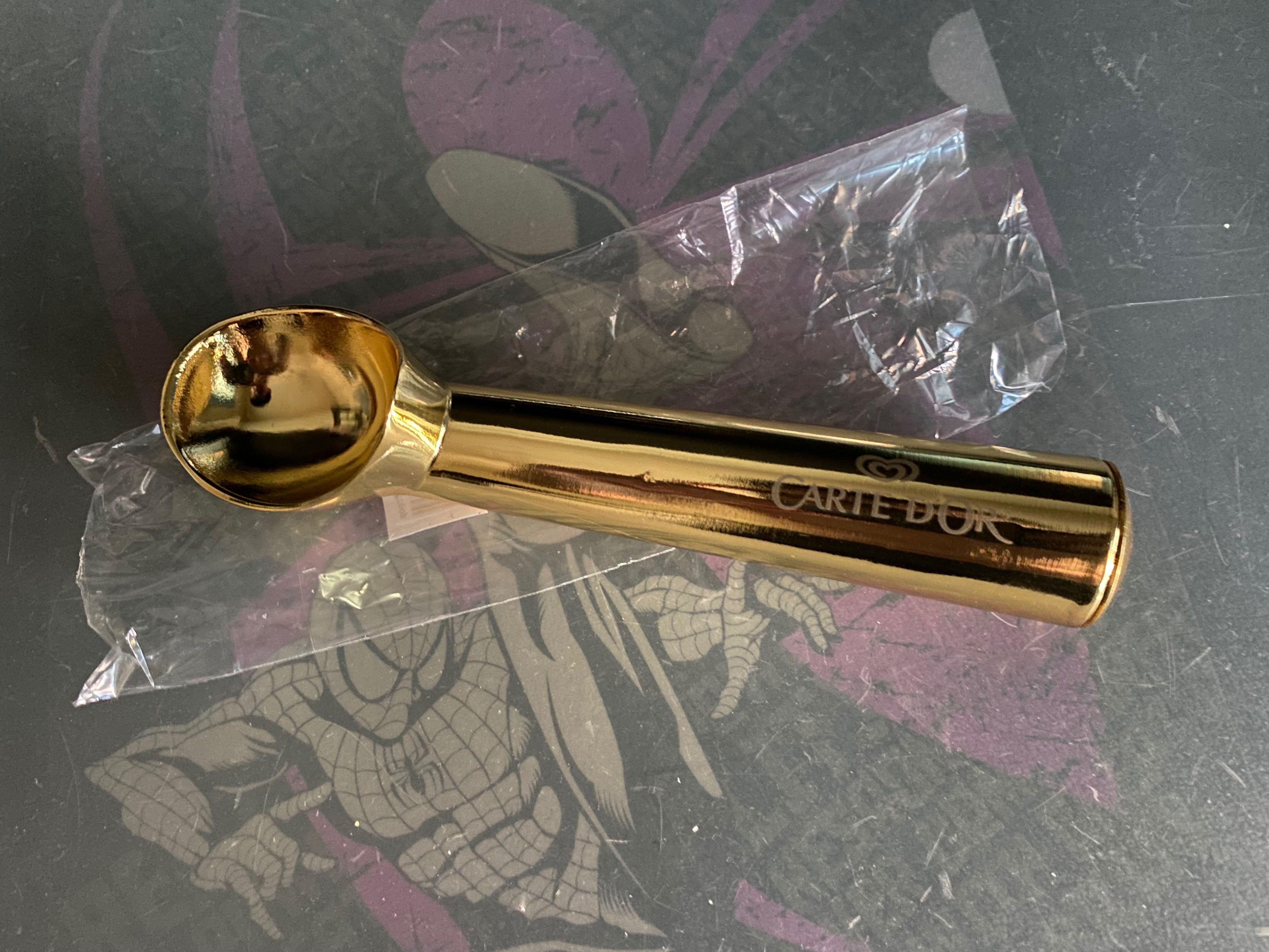 Gold ice cream scoop store