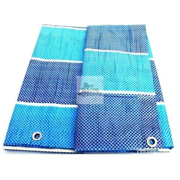 Waterproof ground sheet outlet