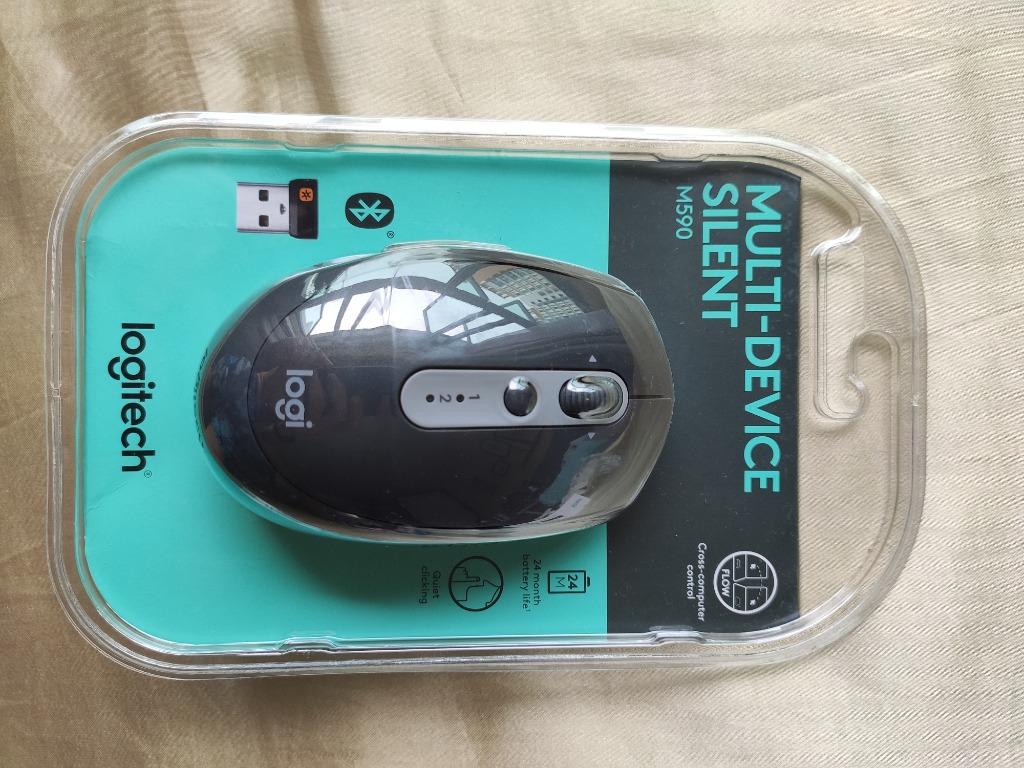 Wts Logitech M590 Mouse Computers Tech Parts Accessories Mouse Mousepads On Carousell