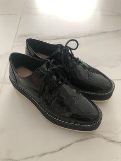Zara Patent Oxfords