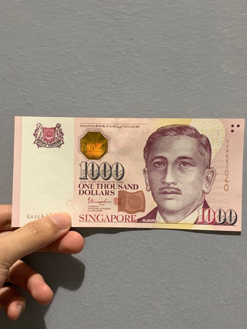 $1000 Note, Hobbies & Toys, Memorabilia & Collectibles, Currency on ...
