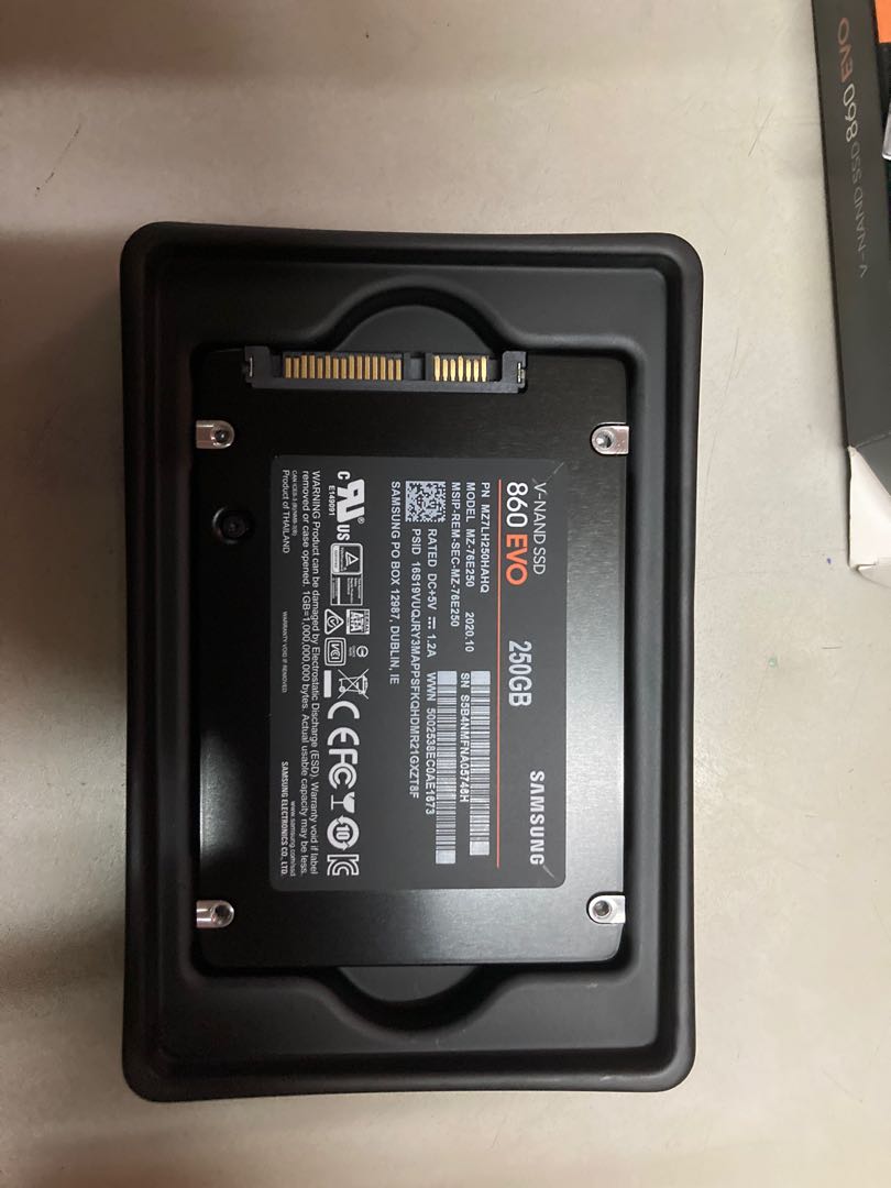 250gb Samsung Ssd Computers Tech Parts Accessories Hard Disks Thumbdrives On Carousell